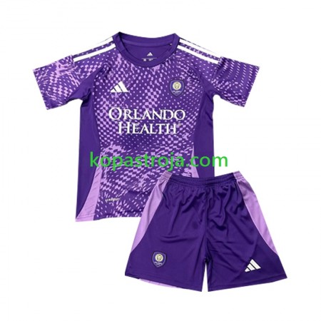 Billiga Fotbollströjor Orlando City SC Barn Hemma tröja 2025 Kortärmad